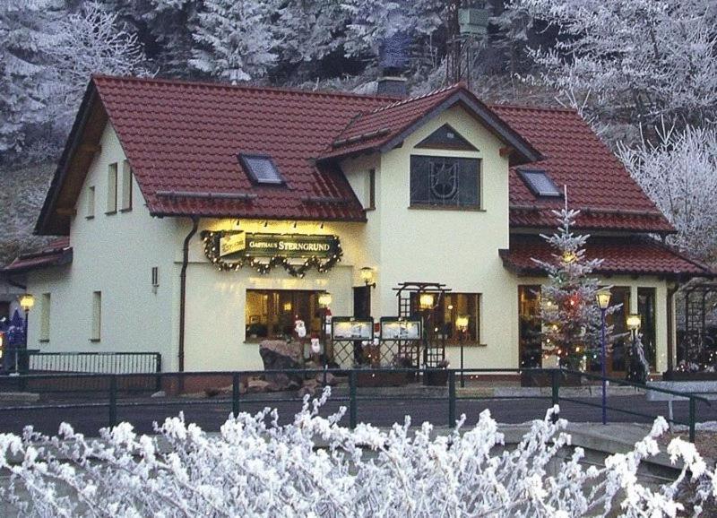 זלה-מליס Hotel & Gasthaus Sterngrund מראה חיצוני תמונה